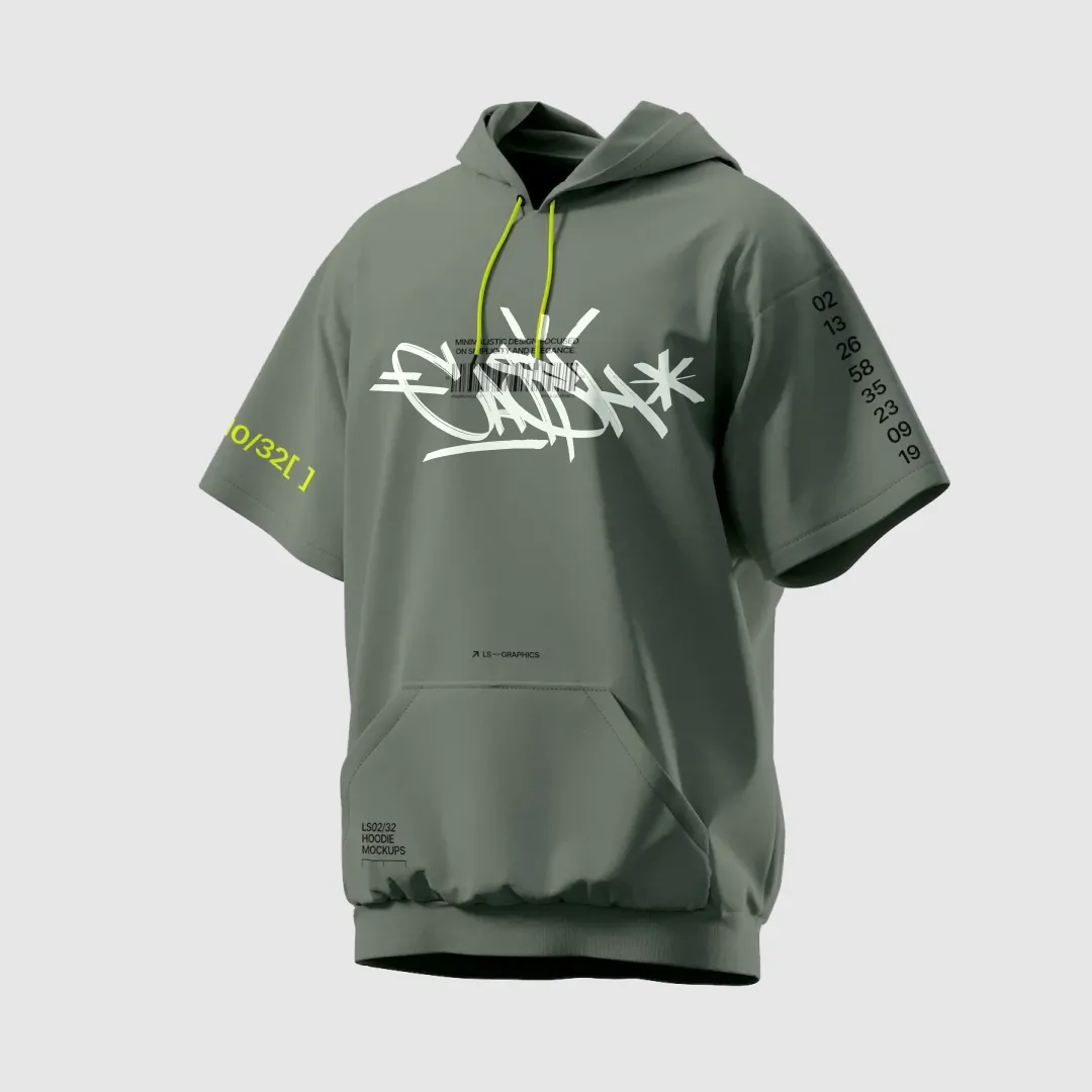 Slogan Print Hoodie - Image 3