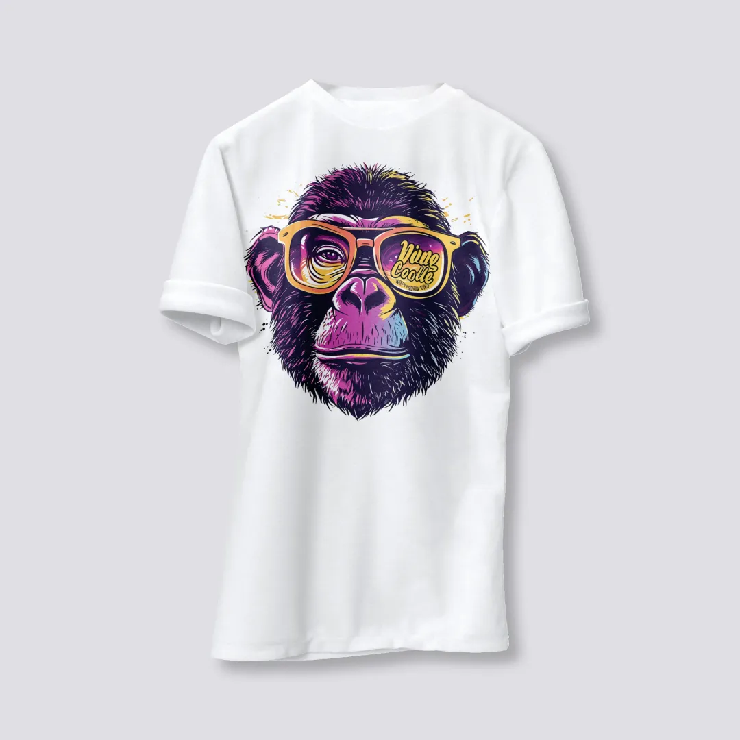 T-Shirt with Graffiti - Image 4